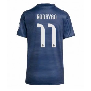 Real Madrid Rodrygo Goes #11 Udebanetrøje Dame 2025-26 Kortærmet